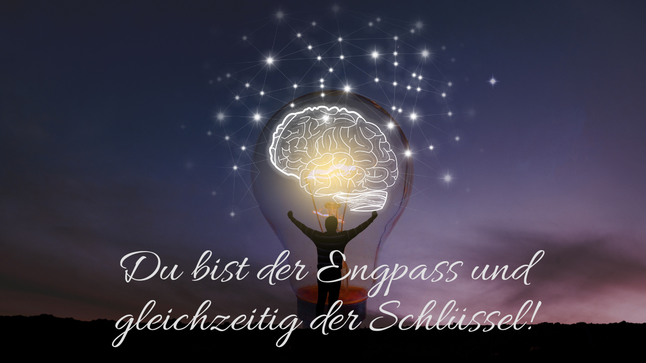 Innerer Selbstcheck Engpass und Schlüssel Jascht Hartschen