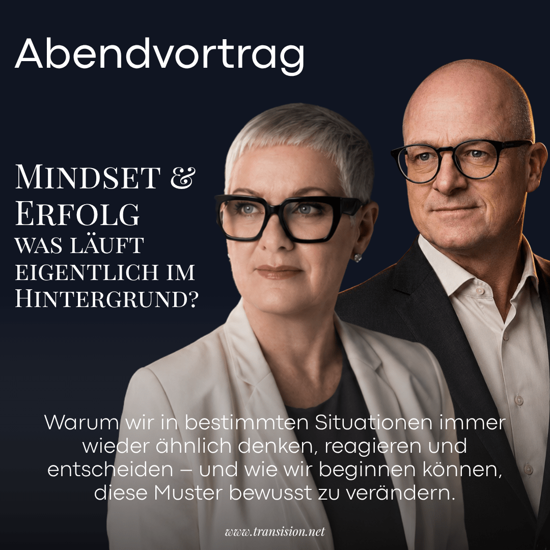 Abendvortrag Mindset und Erfolg mit Barbara und Michael
